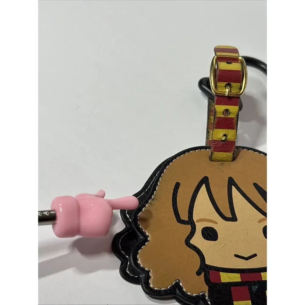 Harry Potter Hermione Granger Luggage Bag Tag Chibi Wizarding World Gryffindor